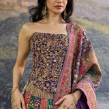 Rang Mahal Jamewar Lehenga Set