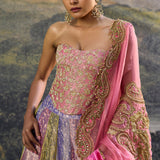 Rangoli Zari Lehenga Set