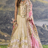 Sunehri Roshan Mirror Lehenga Set
