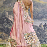 Sunehri Roshan Mirror Lehenga Set