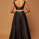Mani Jassal Black Classic MJ Skirt