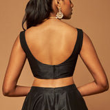 Mani Jassal Black OG Mirror Bustier