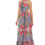 Red Enchanted Cut-Out Dress