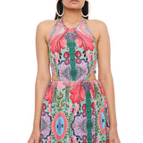 Red Enchanted Cut-Out Dress