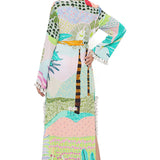 Tropical Print Beyza Kaftan