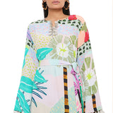 Tropical Print Beyza Kaftan