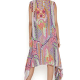 Multicolor African Print Side Tale Tunic