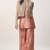 Iza Rust Pink Kurta Set