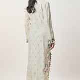 Saira Off-White Kaftan