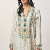 Saira Off-White Kaftan