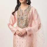 Farnaz Blush Pink Kurta Set
