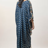 Raniya Navy Silk Co-ord Set