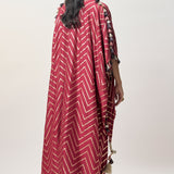 Raniya Cranberry Kaftan Set