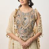 Yasna Stone Lehenga Set