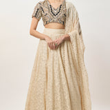 Mahtab Stone Lehenga Set