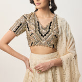 Mahtab Stone Lehenga Set