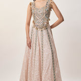 Mehrsa Blush Pink Lehenga Set