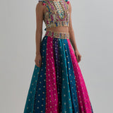 Payal Singhal Resa Bandhani Lehenga RTS