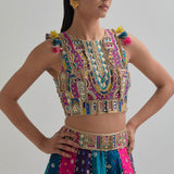 Payal Singhal Resa Bandhani Lehenga RTS