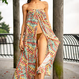 Stella Open Front Tube Dress