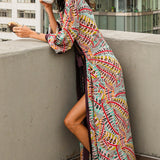 Amelia Crepe Duster Jacket