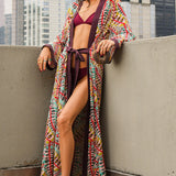 Amelia Crepe Duster Jacket