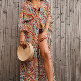 Charlotte Print Crepe Jacket