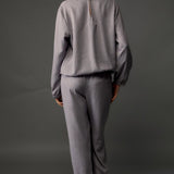 Grey Soft Linen Top & Jogger Pant