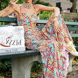 Zoey Crepe Top with Flared Palazzo