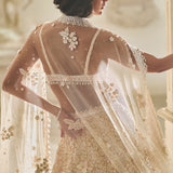Powder Pink Three-Dimensional Lehenga Set