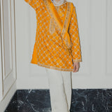 Punit Balana Mustard Kurta Set