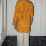 Punit Balana Mustard Kurta Set