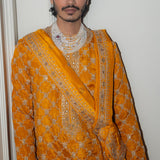 Punit Balana Mustard Kurta Set