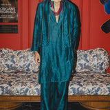 Punit Balana Teal Bundi Set