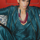 Punit Balana Teal Bundi Set