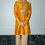 Punit Balana Mustard Kurta Set