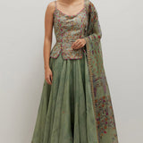 Moh Corset Lehenga