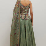 Moh Corset Lehenga