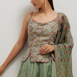 Moh Corset Lehenga