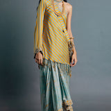 Asymmetric Skirt Set