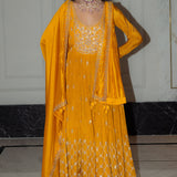 Sarso Anarkali Set