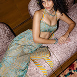Sage Green Skirt Set