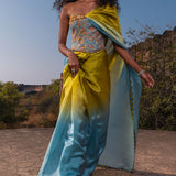 The Corset Saree