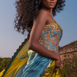 The Corset Saree