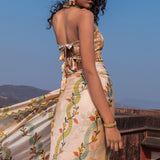 Classic Printed Saree Set