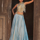 Artistic Coin Top and Skirt