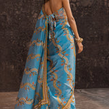 Classic Printed Saree Set