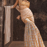 Noor Gharara Saree Set