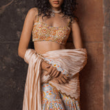 Noor Gharara Saree Set