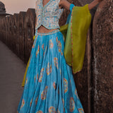 Waistcoat Lehenga Set